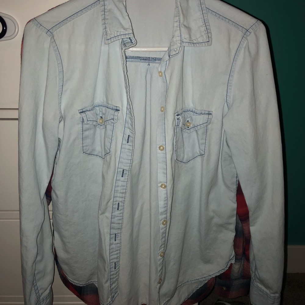 Denim Flannel